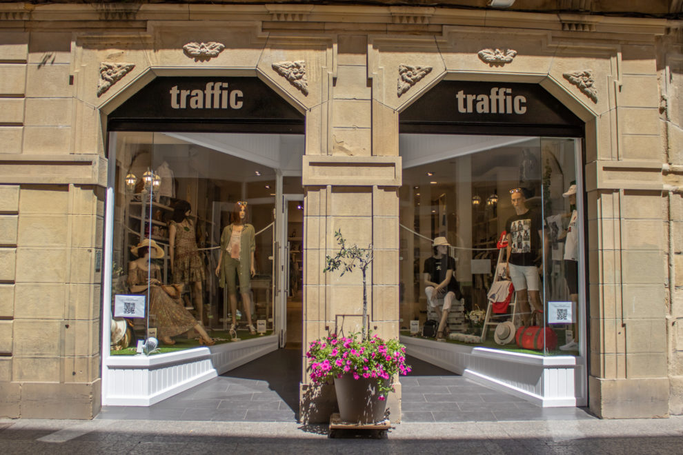 TRAFFIC, Zaharrean, Alde Zaharreko Merkatarien Elkartea, Centro Comercial de la Parte Vieja de San Sebastián