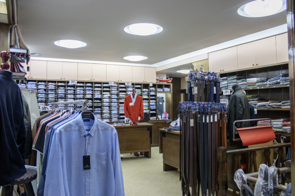 CAMISERÍA OLANO, Zaharrean, Alde Zaharreko Merkatarien Elkartea, Centro Comercial de la Parte Vieja de San Sebastián